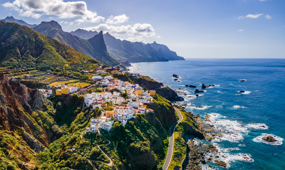Ankunft warmer Luftmassen auf den Kanarischen Inseln