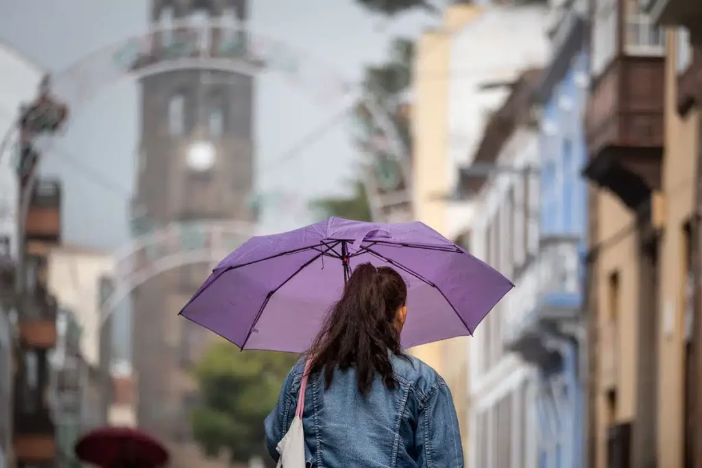 Regen auf den Kanarischen Inseln für Donnerstag prognostiziert