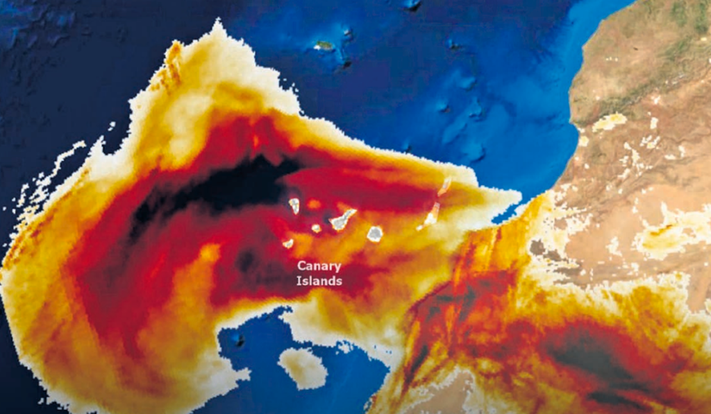 Kanarische Inseln erleben in diesem Jahr bisher 57 extreme Temperaturen